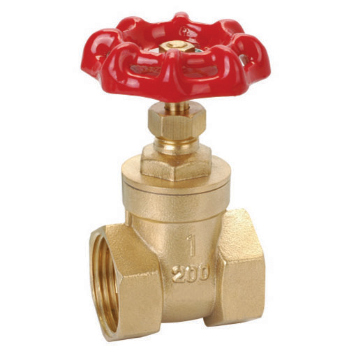 1/2" Brass General Industry Gate Valve (Non Tested) - Click Image to Close